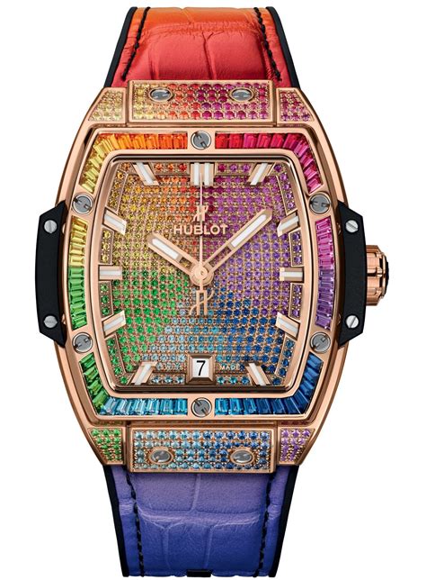 hublot spirit of big bang rainbow|hublot big bang price.